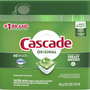 Detergente para Lavavajillas Cascade Power Clean ActionPacs, 115 Unidades - Product Image 3