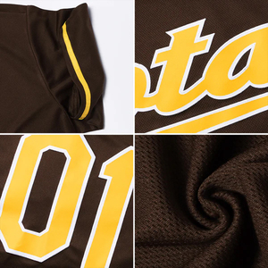 Maillot de baseball à manches courtes entièrement boutonné, antibactérien, 100 % polyester, uniforme personnalisé pour adultes, hommes et femmes, vêtements de sport - Product Image 5