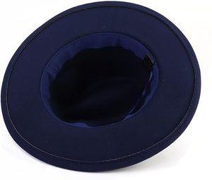 Chapeau Fedora unisexe à large bord |   Chapeau de mode vintage classique - Product Image 4