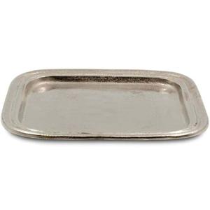 Aluminium Decorative <b>Trays</b> With Handle Modern Design Commercial Use Eco Friendly Metal Serving <b>Tray</b> Restaurant Supplies - Product Image 5