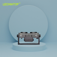 Lumière anti-pluie LED épissée en usine 2x100W RGBWA 5in1 COB Spectator Stage Lights IP65 Éclairage d'exposition extérieure