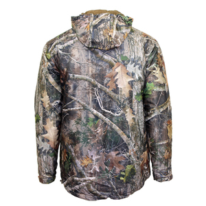 เสื้อแจ็คเก็ตผู้ชายลายพรางแบบมีฮู้ด ผ้า softshell พร้อมซิปและกระเป๋า เสื้อคลุมสำหรับล่าสัตว์กลางแจ้ง ใส่ได้ในฤดูใบไม้ร่วง - Product Image 5