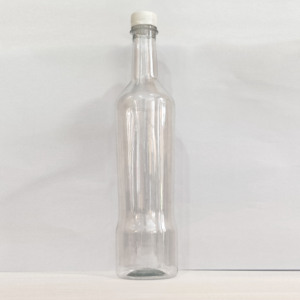 Botella de plástico PET transparente de 850ml con cuello de 28mm OEM/ODM disponible para bebidas fermentadas - Product Image 1