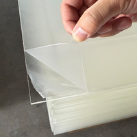 Plaque de guidage de lumière de diffuseur acrylique 2mm-15mm d'épaisseur feuille de plastique PE tailles 1220*1830mm et 1220*2440mm pour les projets d'éclairage