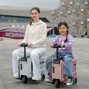 Valise de voyage intelligente Dericsson 2025 en aluminium, 20 pouces, pour adultes et enfants, avec fonction scooter intégrée - Product Image 3
