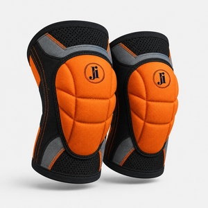 Genouillère de compression premium, manchon de soutien respirant en tissu extensible, protection athlétique confortable pour la gym, le fitness et la course à pied - Product Image 3