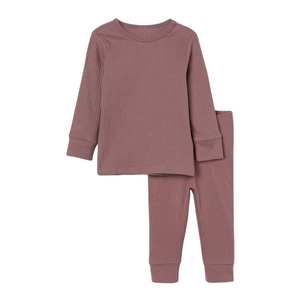 Ensemble de pyjama unisexe en coton respirant et écologique, vêtements de nuit tricotés pour enfants, qualité supérieure, fabricant, vente en gros mondiale - Product Image 1