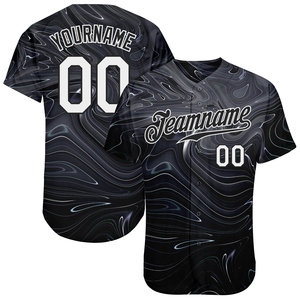 Wholesale Best Selling OMMIZ INDUSTRY Custom White Purple Pinstripe Purple-Gray Authentic <b>Raglan</b> Sleeves Baseball Jersey - Product Image 6