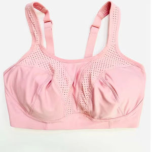 Soutien-gorge de sport pour femme de qualité supérieure, couleur personnalisée, maintien élevé, en Spandex/Nylon, dernier style, tissu doux et respirant - Product Image 3