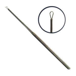 Kit Profesional de Limpieza de Oídos, Herramienta de Acero Inoxidable para Remover Cera de Oídos con Billeau Loops, Seguro - Product Image 3