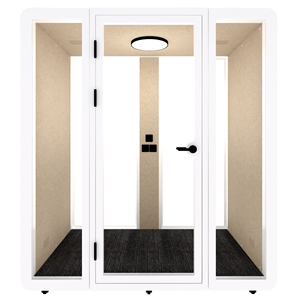 Duo HIPOD Acoustic Office Pods Indoor Furniture for Phone Booths Enhanced Workspace for Better Office Experience - Product Image 1