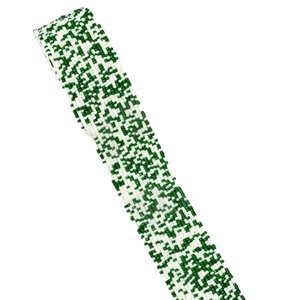 <b>Green</b> colour Beaded <b>Purse</b> Strap Customized White Gold Seed Bead Bag Straps Customized Beaded Strap for Bags - Product Image 1