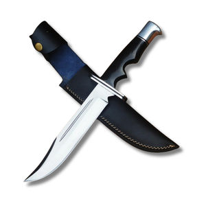 Cuchillos Bowie Personalizados para Caza, Camping y Actividades al Aire Libre, Cuchillos Bowie de Acero Inoxidable, Cuchillo de Supervivencia de Hoja Fija para Exteriores - Product Image 1