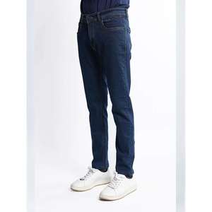 Pantalon en jean pour homme, coupe classique, haute qualité, décontracté, effet vintage, extensible. - Product Image 6