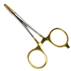 Pinces de pêche à la mouche demi-or avec broche, outils de pêche à la mouche en acier inoxydable sur mesure - Product Image 3