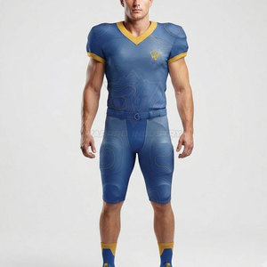 Premium Sublimated American Football Uniform Lightweight <b>Athletic</b> Jersey And Pants Designed For Training And Competition - Product Image 3