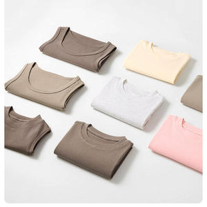 Haut décontracté à manches courtes pour femme, col rond, élégant et confortable, idéal pour les fêtes, l'été et le quotidien - Product Image 5