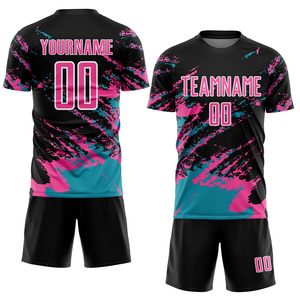 ชุดฟุตบอลขนาดใหญ่พิเศษ ผ้าโพลีเอสเตอร์ 100% น้ำหนักเบา แห้งเร็ว ระบายอากาศได้ดี ปรับแต่งได้ - Product Image 1