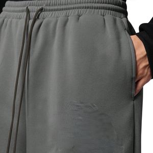 Pantalones de chándal holgados de invierno para hombre, de forro polar tejido con cintura elástica, tallas grandes, informales, deportivos, de diseño personalizado, al por mayor - Product Image 4
