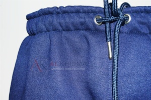 <b>Mens</b> Navy Blue 100% Cotton Fleece Casual Bottoms Drawstring Joggers Straight Leg Sweat <b>Trousers</b> Soft <b>Thermal</b> Sportswear - Product Image 3