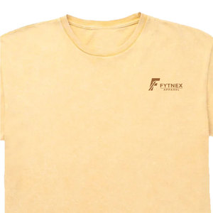 Impression de logo personnalisée, t-shirts pour hommes en coton 100% écologiques, légers, effet délavé, vêtements de jogging - Product Image 6