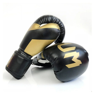Guantes de Boxeo Profesionales de Cuero de 6/8/10/12/14/16 oz con Cierre de Gancho y Bucle, Ligeros, Transpirables, con Protección UV para Muay Thai - Product Image 2