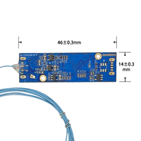 Module de caméra endoscopique avec capteur d'image CMOS OCHTA10, interface USB, diamètre de 1,4 mm, étanche IP67, coque en acier, résolution 400x400