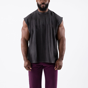 Custom 100% Polyester Quick Dry Slim Fit Tank Tops <b>Running</b> Gym Sports Vest Heat Transfer Print Men Sublimation <b>Singlets</b> - Product Image 6