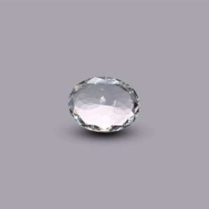 Loose 4 Carat Sky Blue Aquamarine Gemstone-10x12mm Faceted Heart Cut for Fine Jewelry - Product Image 2