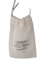 Bolsa de Algodón con Cordón Grande, Ecológica, con Logotipo Personalizado, Bolsa de Compras Reutilizable Beige Reciclada, Personalizada con Su Diseño - Product Image 3