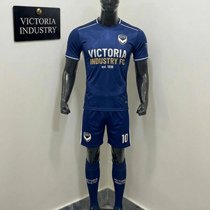 Uniformes de Fútbol Transpirables Personalizados para Niños y Hombres, Camisetas de Manga Corta con Estampado por Transferencia de Calor y Conjuntos Deportivos - Product Image 1