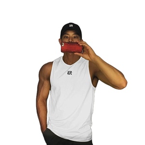 เสื้อกล้ามสำหรับผู้ชายฤดูร้อนเสื้อยืดตาข่ายแห้งเร็วระบายอากาศได้ดีสำหรับออกกำลังกายฟิตเนสเทรนนิ่ง - Product Image 1