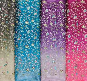 Tissu brodé de qualité supérieure pour vêtements de mode féminine, vêtements de créateurs, robes de soirée, kaftans, abayas, vêtements de mariée - Product Image 6