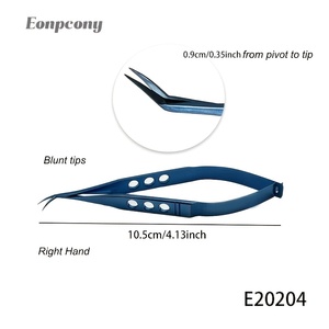 Manual Micro Scissors Microsurgical <b>Neurosurgery</b> <b>Instruments</b> Basis Of Surgical Tools Micro Scissors Spring Handle Titanium Alloy - Product Image 2