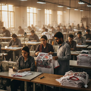 T-shirt homme personnalisé en coton noir délavé style streetwear, coupe oversize, col rond, manches classiques, OEM - Product Image 4