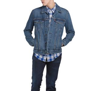 Vestes de Travail en Denim Vintage Casual Unisexe, Tricotées Simples et Personnalisées, 100% Coton, Durables, Séchage Rapide, Respirantes - Product Image 1