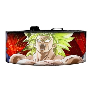 Dragon <b>Ball</b> Z Character Print Leather Waist Support Belt Adjustable Buckle Closure Unisex Fitness <b>Exercise</b> Gear - Product Image 6