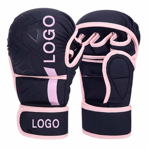 Guantes de Boxeo y MMA de Piel Sintética para Sparring y Tiro, con Precios Razonables, Guantes de Artes Marciales con Logotipo Personalizado en Color Personalizado - Product Image 1