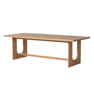 Muebles para el Hogar, Apartamento u Hotel: Mesa de Comedor Rectangular de Madera, Mesa de Centro de Madera Sólida, Diseño Moderno - Product Image 3