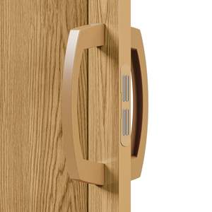 ที่กั้นห้องแบบพับสองทบทำจากพีวีซีสีทองขนาด48นิ้วใช้เพื่อความเป็นส่วนตัว - Product Image 2