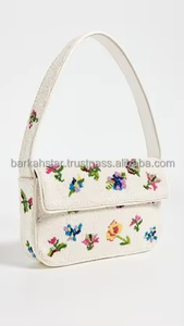 New hand made new stylish Multipurpose <b>Storage</b> Bags design <b>seed</b> beaded multi color shoulder hand bag purse by barkha star - Product Image 2