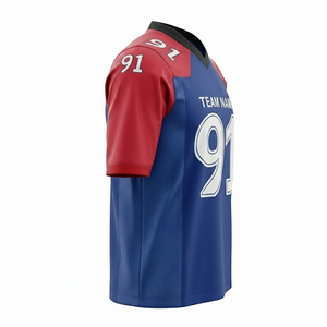 Maillot de football américain haut de gamme, uniforme d'équipe personnalisé, vêtements de sport respirants à séchage rapide, impression par sublimation, vente en gros directe d'usine - Product Image 6