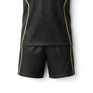 High Quality Soccer Uniform Custom Printed Football Jersey 100% Polyester Breathable Sports Apparel Wholesale Factory - Product Image 1