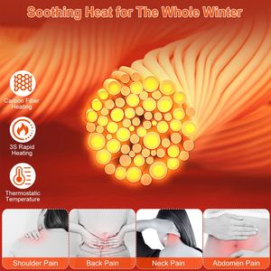 Gilet Riscaldato Unisex con 23 Zone di Riscaldamento, 3 Livelli di Calore, Alimentazione USB, Lavabile in Lavatrice, Giacca Invernale per Escursionismo e Sci, 1 Pezzo - Product Image 5