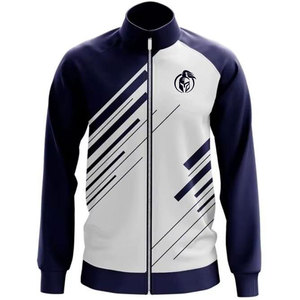 Veste d'entraînement sportive pour hommes de couleur unie, vente en gros, veste d'entraînement respirante pour hommes - Product Image 1