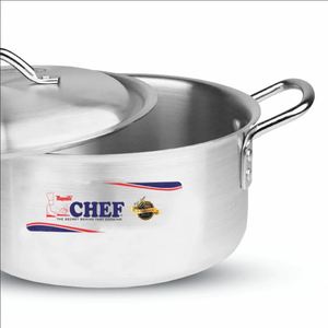 Juego de Ollas de Cocina de Aluminio de 7 Piezas, Calidad Premium, Ecológico, Aleación 3003, Clásico, 18 cm, 30 cm, con Tapas, para Cocina de Gas - Product Image 5