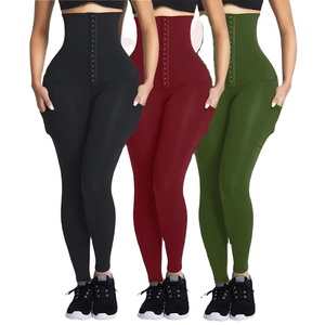 Leggings transpirables de cintura alta para mujer, leggings moldeadores, control de abdomen, leggings sin costuras para mujer - Product Image 6