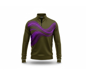 OEM ODM Sublimation Water Zip <b>Jacket</b> Supplier <b>Jacket</b> Manufacturer <b>Men</b> Women Youth Sportswear Quick Dry Team <b>Pullover</b> - Product Image 3