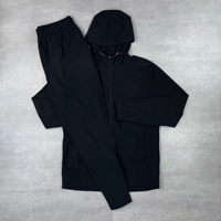 Ensemble de survêtement athlétique pour homme et femme, coupe-vent léger, respirant et imperméable, veste et pantalon, idéal pour les activités de plein air