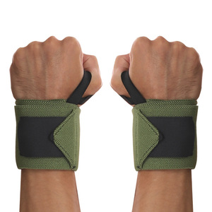 Fitness Wrist Wraps Compression Bandages for Deadlifts <b>Bench</b> Presses Push-Ups Badminton Lifting Assist Straps Polyester Fiber - Product Image 1